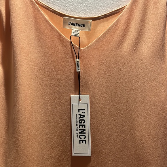 NWT L'AGENCE SILK TANK - Picture 2 of 7